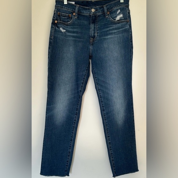GAP Girlfriend Mid Rise Jeans Size 27/4 - Picture 5 of 11